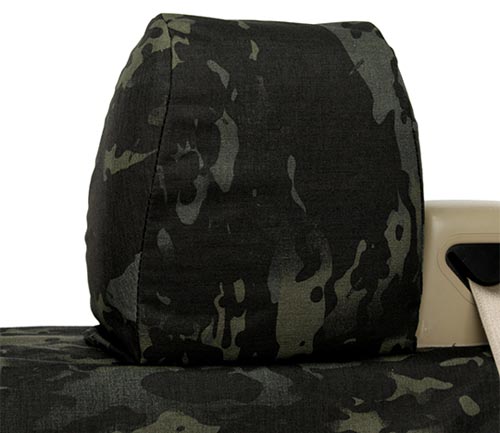 coverking cordura/ballistic multi-cam tactical seat cover black
