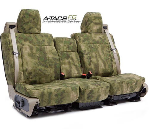 Coverking Ballistic A-tacs Camo Custom Seat Covers