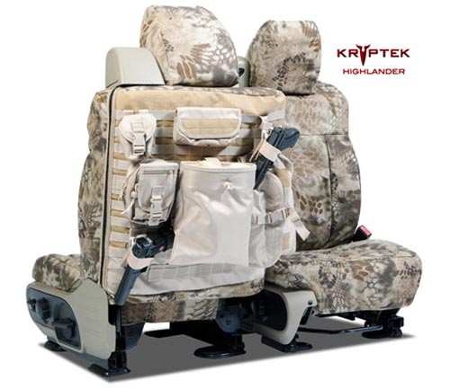 Coverking Ballistic Kryptek Custom Tactical Seat Covers